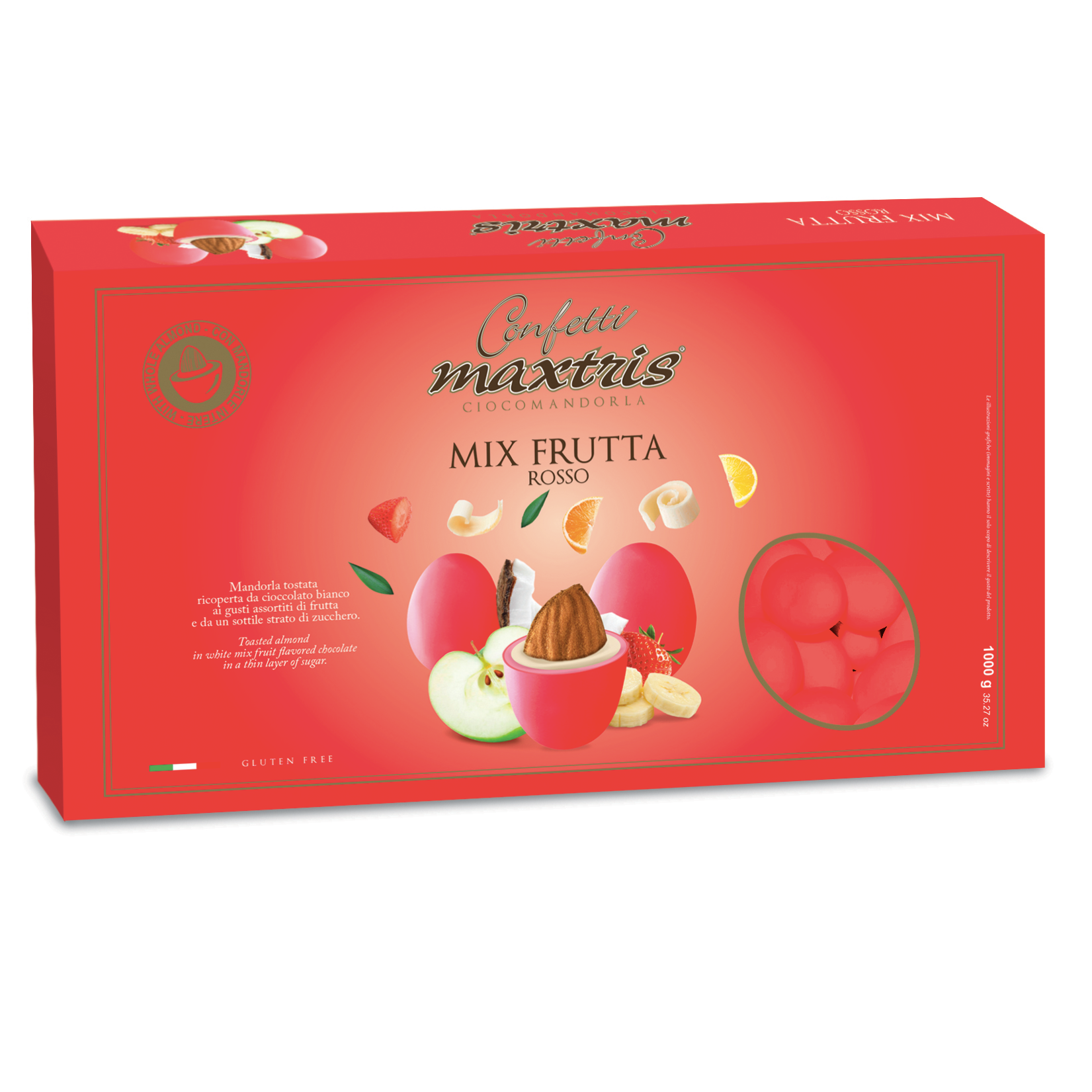 Confetti Mix Frutta Rosa - Dolci Sapori Modicani